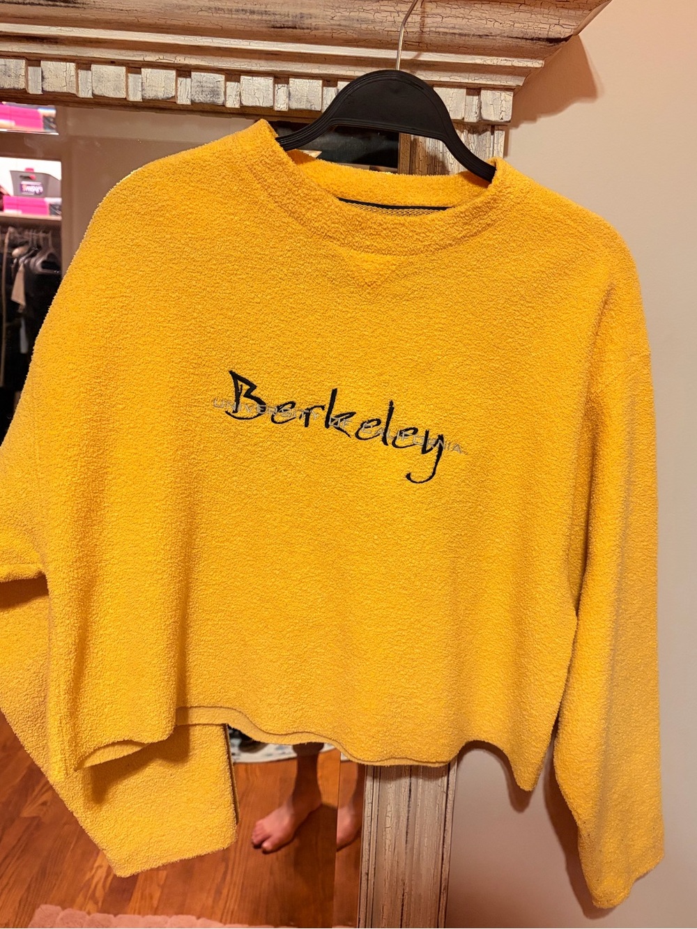 Berkeley Yellow Fleece Pullover